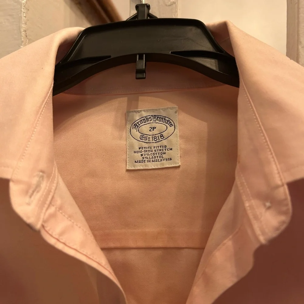 Brooks Brothers Soft Pink Blouse - Picture 1 of 4